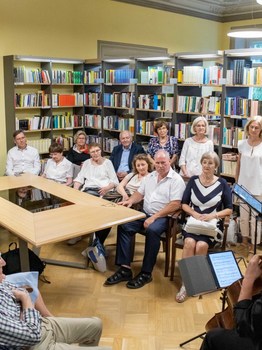 Bibliotekoje viešėjo svečiai iš Austrijos