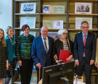 Prof. dr. Wolfgang Freiherr von Stetten knygos pristatymas