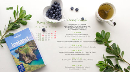 Rugpjūčio mėnesio renginiai bibliotekoje