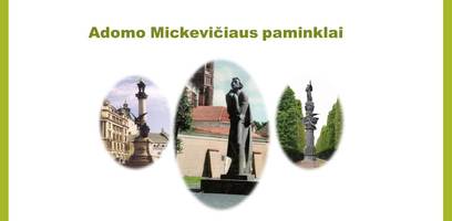 Adomo Mickevičiaus paminklai
