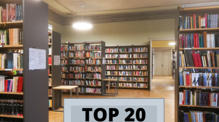 Populiariausių knygų bibliotekoje TOP 20