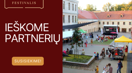 Ieškome partnerių sugrįžtančiam SKAITYMO FESTIVALIUI