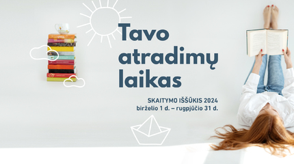 Prasideda skaitymo iššūkis „Vasara su knyga“ 