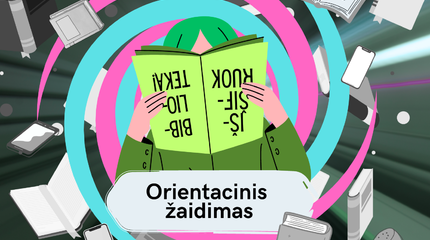 Orientacinis žaidimas jaunimui „Iššifruok biblioteką“