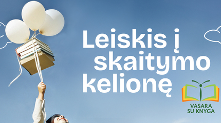 Dešimtmetį minintis skaitymo iššūkis „Vasara su knyga“ kviečia į skaitymo kelionę