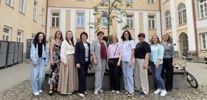 Bibliotekoje svečiuojasi kolegės iš Ukrainos