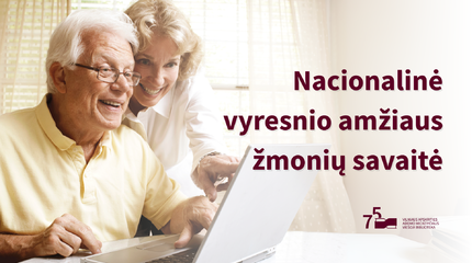 Vyresnio amžiaus žmonių savaitės renginiai bibliotekoje