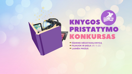 Knygos pristatymo konkursas: dovanos ir staigmenos