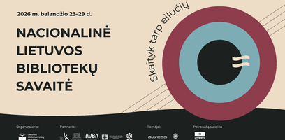 Nacionalinė Lietuvos bibliotekų savaitė 2026