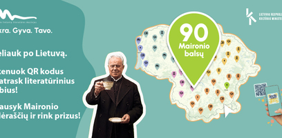 Startuoja projektas „90 Maironio balsų“: viena stotelė – mūsų bibliotekoje