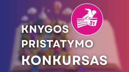 Prasideda Knygos pristatymo konkursas