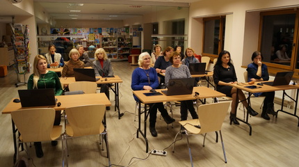 Praktiniai mokymai Vilniaus regiono bibliotekose 