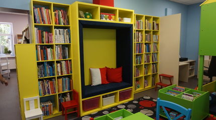 EVALDAS ČINGA. Duris atverė atnaujinta Grigiškių biblioteka