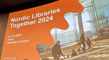 Šiaurės šalių bibliotekų konferencijoje dalyvauja ir mūsų bibliotekos atstovė