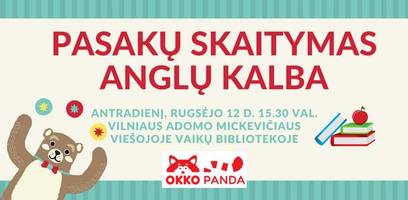 Pasakų skaitymas anglų kalba