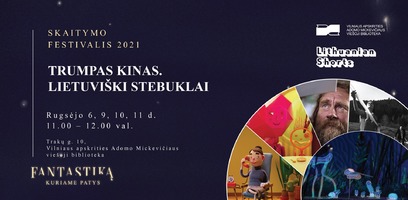 Skaitymo festivalyje – žaisminga trumpametražių filmų programa