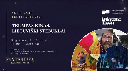 Skaitymo festivalyje – žaisminga trumpametražių filmų programa