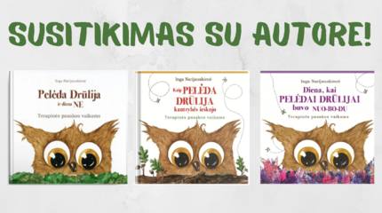 Šeimadienis! Knygų apie Pelėdą Drūliją pristatymas.