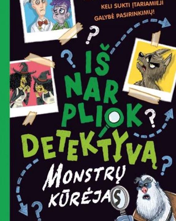Monstrų kūrėjas. Išnarpliok detektyvą