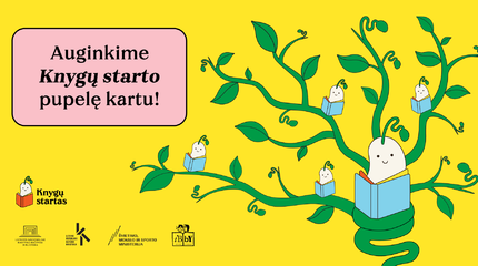 „Knygų startas“ kviečia į viešąsias bibliotekas! 