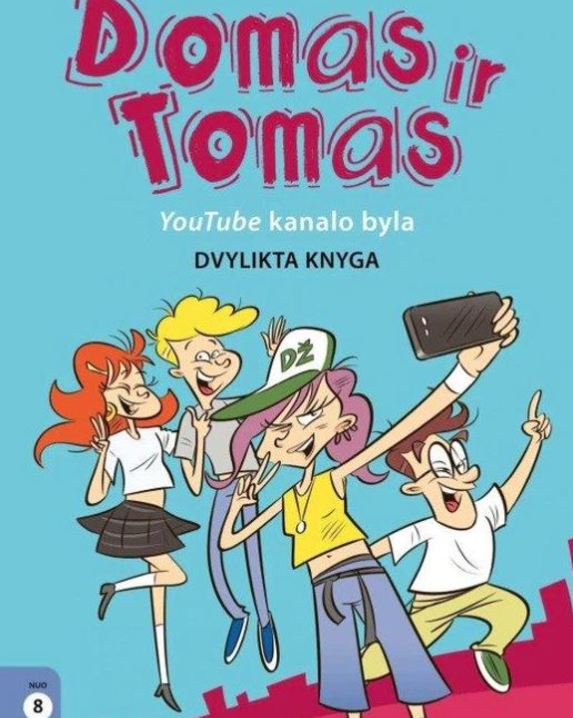 Domas ir Tomas, 12 knyga. YouTube kanalo byla