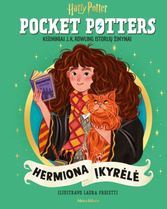 Hermiona Įkyrėlė: kišeninis J.K. Rowling istorijų apie Harį Poterį žinynas